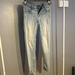 American Eagle outfitters jeggings super super stretch size 00 short